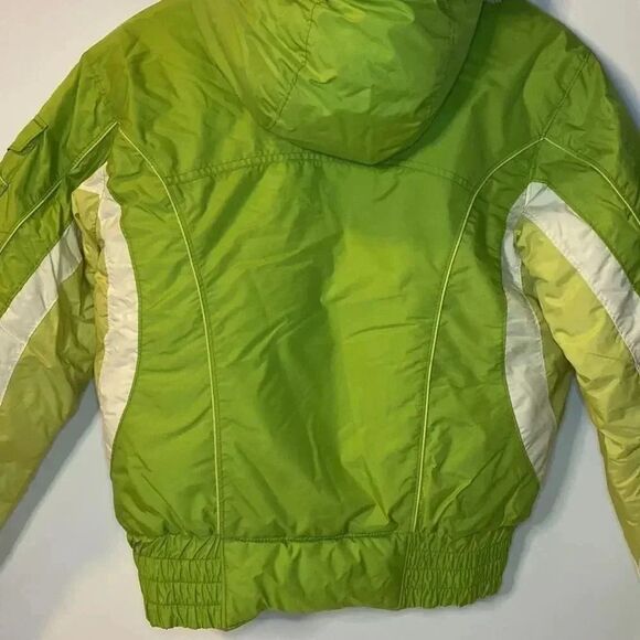 Girl’s Columbia Jacket Faux Fur Hoodie Trim - Picture 4 of 15